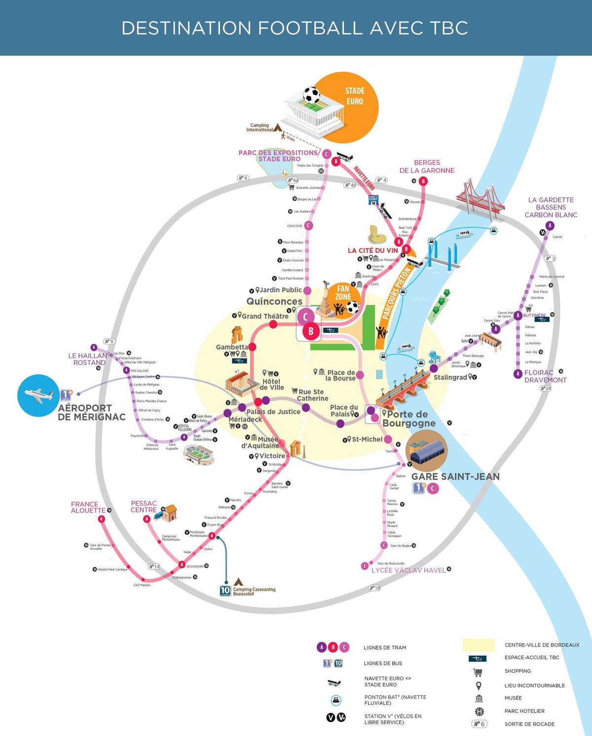 ไวน์สาธารณะขนส่งแผนที่