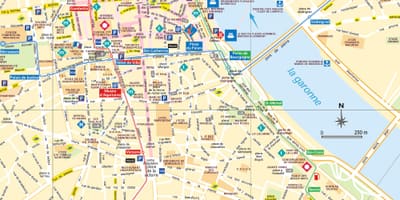 Bordeau แผนที่