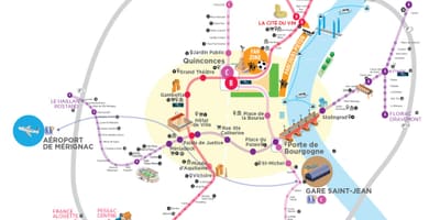 ไวน์สาธารณะขนส่งแผนที่