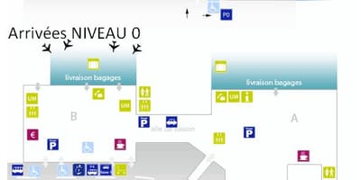 แผนที่ของไวน์สนามบิน
