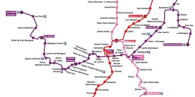 แผนที่ของไวน์สถานี