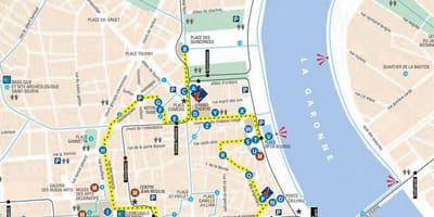 แผนที่ของไวน์เดินทัวร์