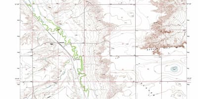 แผนที่ของไวน์ topographic 